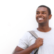 A transracially adopted African-American teenager who feels supported and racially empowered