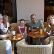 birth family meeting at a restaurant