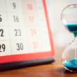 hourglass and calendar to measure how long it takes to adopt, how to respond when people ask