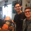 Author Gary Matloff's two sons, adopted from Brazil as older children, home together for Thanksgiving