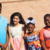 Four of author Billy Cuchens's children through transracial adoption